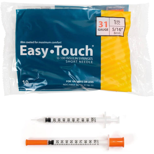 31G 1cc Syringes-5/16 (10 pack)